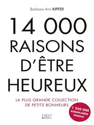 cover image of 14 000 raisons d'être heureux